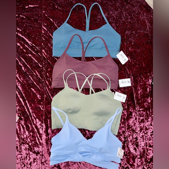 Lululemon Athletica NWT Sports Bra Tops Bundle of 4 All in Women’s Size 12 - Picture 8 of 12